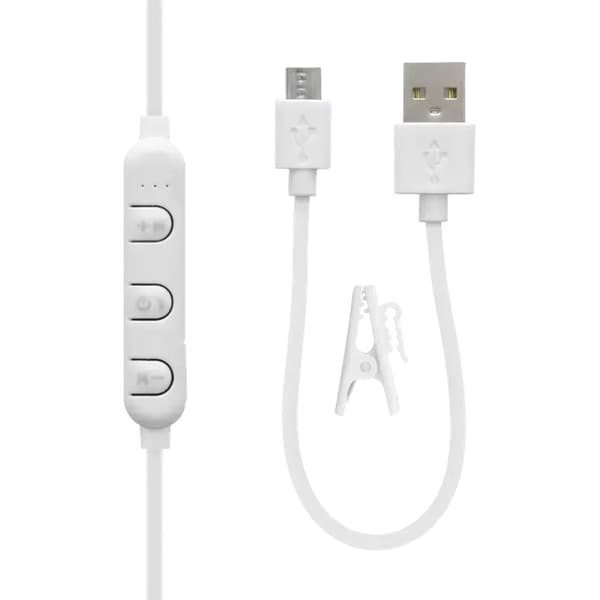 STREETZ Stay-in-ear Bluetooth Hörlurar - Vit