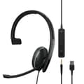 Miniatyrbild 4 av 5: EPOS I SENNHEISER ADAPT 135T USB II - ADAPT 100-serien - Headset - on-ear - trådbunden - USB, 3,5 mm kontakt - svart - Certifierad för Microsoft Teams