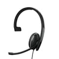 Miniatyrbild 1 av 5: EPOS I SENNHEISER ADAPT 135T USB II - ADAPT 100-serien - Headset - on-ear - trådbunden - USB, 3,5 mm kontakt - svart - Certifierad för Microsoft Teams