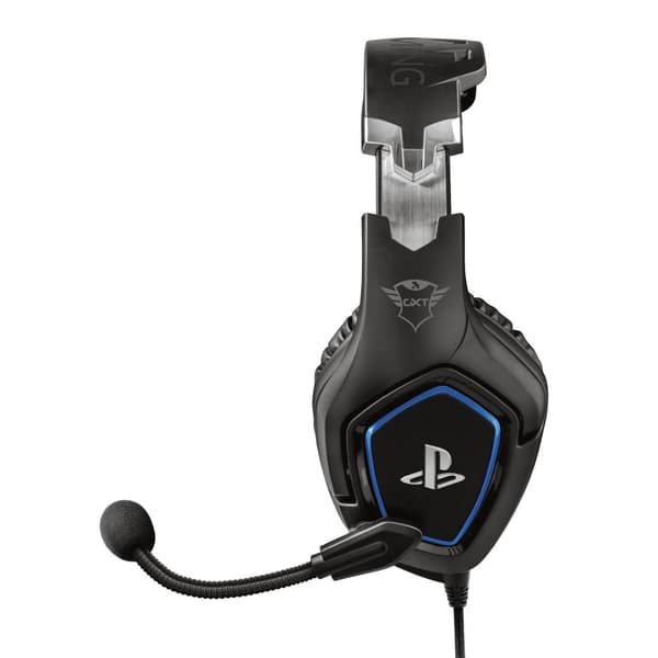 Trust GXT 488 Forze - Gaming Headset - Officielt licenseret - Velegnet til PS4 & PS5 / Sort