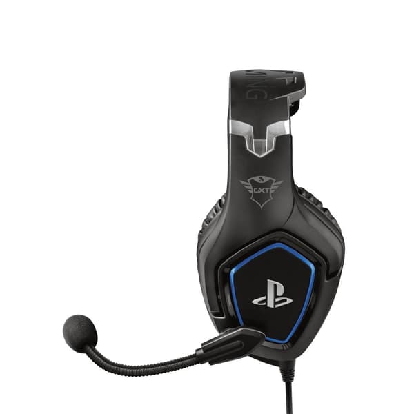 Trust GXT 488 Forze - Gaming Headset - Officielt licenseret - Velegnet til PS4 & PS5 / Sort