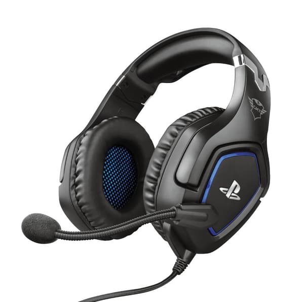 Trust GXT 488 Forze - Gaming Headset - Officielt licenseret - Velegnet til PS4 & PS5 / Sort