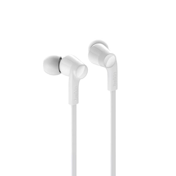 Belkin ROCKSTAR™ In-Ear-öronsnäckor med USB-C-kontakt - Vit