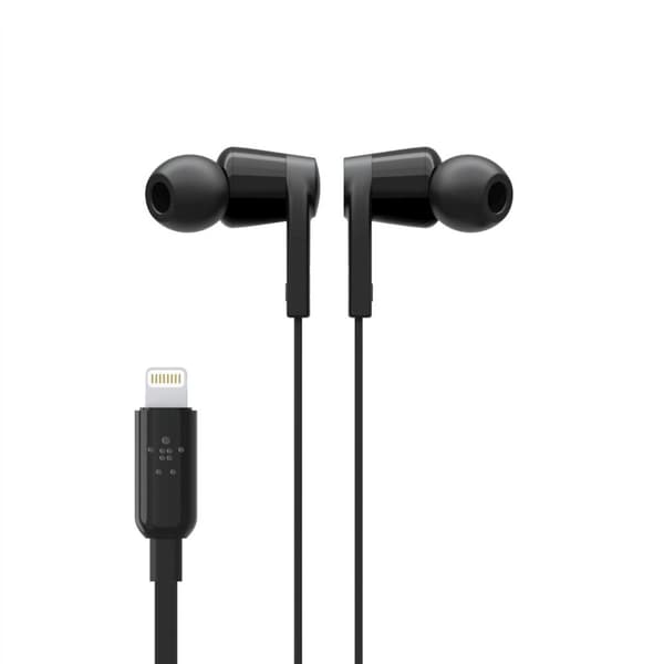 Belkin ROCKSTAR™ In-Ear-øretelefoner med USB-C-stik - Sort