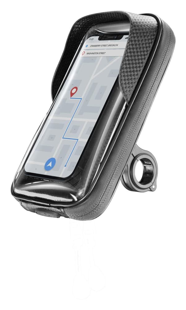Cellularline Rider Shield -matkapuhelin/älypuhelin musta (MOTOHOLDERCASEK)
