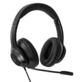 Miniatyrbillede 5 af 10: Targus AEH102GL - Headset - on-ear - cabriolet - kablet - USB-A - støjisolering - sort (AEH102GL)