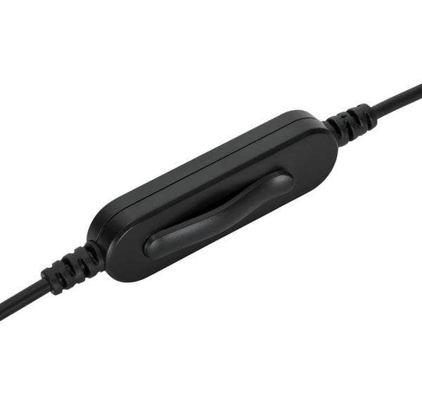 Targus AEH102GL - Headset - on-ear - cabriolet - kablet - USB-A - støjisolering - sort (AEH102GL)