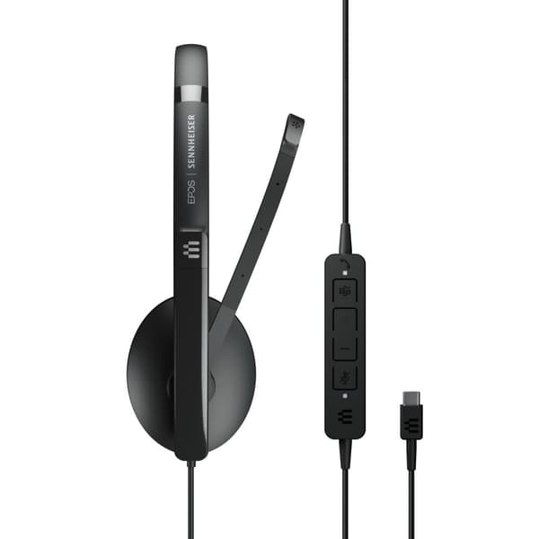 EPOS I SENNHEISER ADAPT 130T USB-C II - ADAPT 100 -sarja - kuulokkeet - korvalla - langallinen - USB-C - musta - sertifioitu Microsoft Teamsille, opti