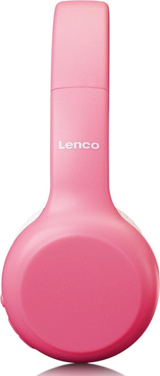 Lenco HPB-110 - Kuulokkeet tarrasarjalla - Vaaleanpunainen