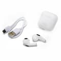 Miniatyrbillede 4 af 5: XORO KHB 30 True Wireless In-Ear-telefoner - Trådløse øretelefoner - Bluetooth 5.0 - Indbygget mikrofon - Almindelig opladningsetui - Hvid