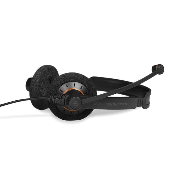 EPOS I SENNHEISER IMPACT SC 60 USB ML - headset - on-ear - kablet - USB - sort med orange accenter