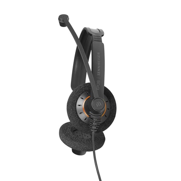 EPOS I SENNHEISER IMPACT SC 60 USB ML - headset - on-ear - kablet - USB - sort med orange accenter