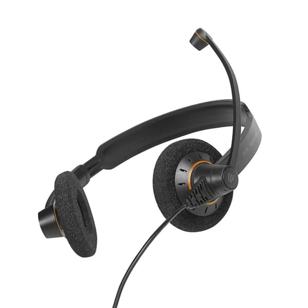 EPOS I SENNHEISER IMPACT SC 60 USB ML - headset - on-ear - kablet - USB - sort med orange accenter