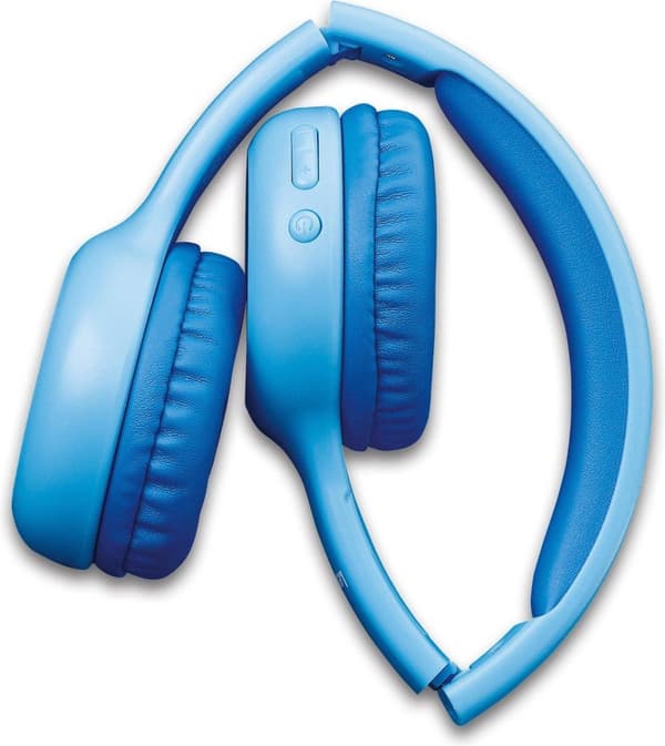 Lenco HPB-110BU - Taitettavat lasten Bluetooth-kuulokkeet - Sininen