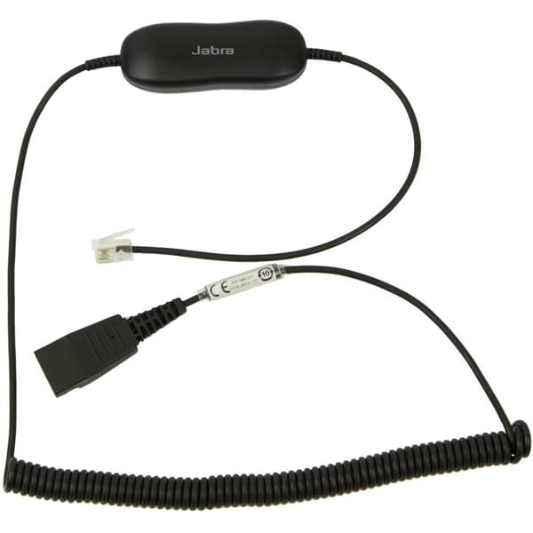 GN Jabra Jabra GN1216 - Headsetkabel - RJ-9 (M) - Quick Disconnect (M) - 2 m - til Avaya one-X Deskphone Edition 96XX, Jabra GN 2000, GN1900, GN2000,