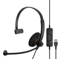 Pikkukuva 6 / 9: EPOS | Sennheiser IMPACT SC 30 USB ML -kuulokemikrofoni, USB Type-A musta