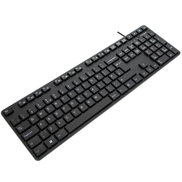 Targus - Tastatur - antimikrobielt - antimikrobielt - USB - QWERTY - GB - Sort
