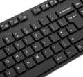 Miniatyrbillede 2 af 7: Targus - Tastatur - antimikrobielt - antimikrobielt - USB - QWERTY - GB - Sort