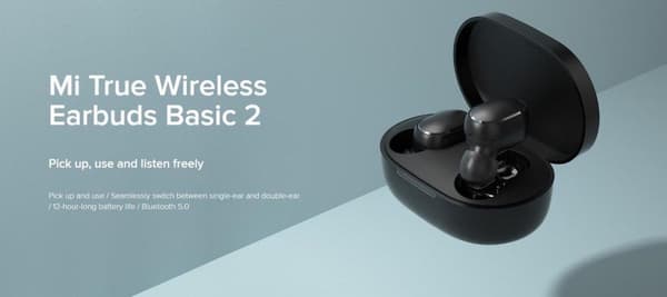 Bluetooth-hörlurar Xiaomi Mi True Wireless Earbuds Basic 2 300MAH