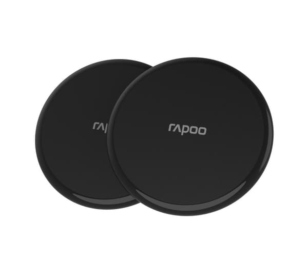Rapoo XC105 QI trådlös laddare set om 2 svarta (00217722) Svart