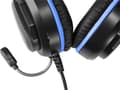Pikkukuva 4 / 7: Deltaco Gaming Stereo Gaming Headset PS5:lle, 1 x 3,5 mm liitin - musta/sininen