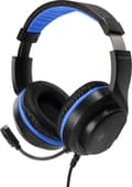 Pikkukuva 1 / 7: Deltaco Gaming Stereo Gaming Headset PS5:lle, 1 x 3,5 mm liitin - musta/sininen