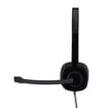 Miniatyrbild 3 av 9: Logitech H151 - Stereoheadset - 3,5MM AUX - PC & Mac
