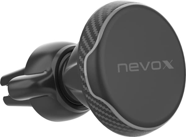 Nevox NEVOCLIP - AIRMAGNET KFZ - ventilationsspårhållare - skruvlock Svart
