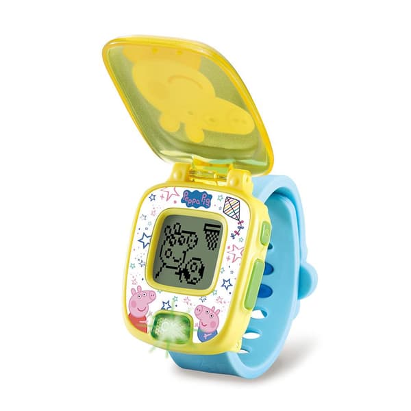 VTech Peppan oppimiskello sininen. Suositeltu sukupuoli: poika/tyttö, Ikäsuositus (min): 3 v. Tuotteen väri: Monivärinen (80-526064) Monivärinen
