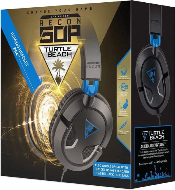 Turtle Beach Ear Force Recon 50P Gaming Headset - PS4 & PS5