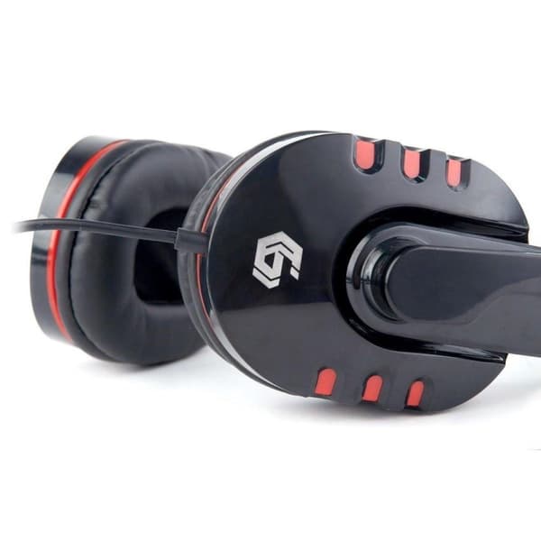 Gembird GHS-402 - Gaming headset med mikrofon, blank sort