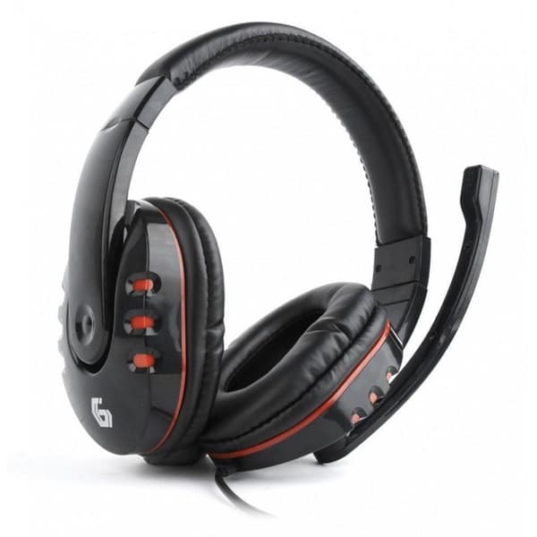 Gembird GHS-402 - Gaming headset med mikrofon, blank sort