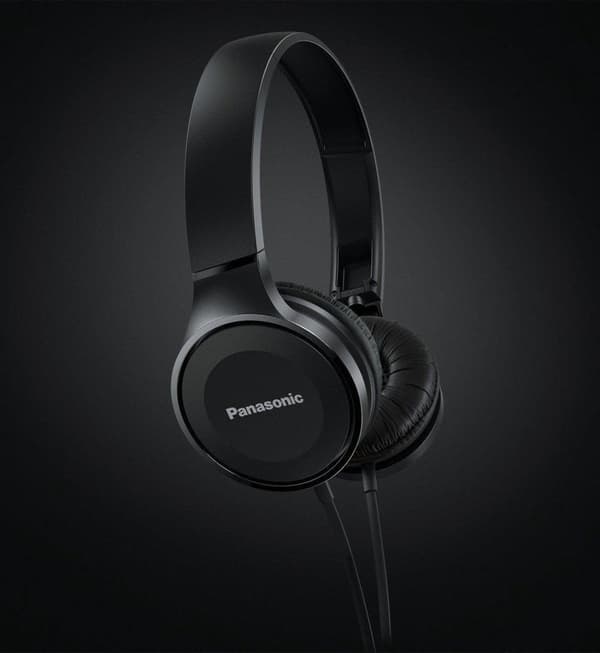 Panasonic RP-HF100ME Travel On Ear -kuulokkeet mustat