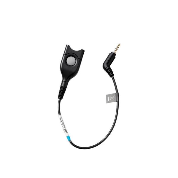 EPOS CCEL 191 - Headsetkabel - EasyDisconnect til 3-benet mikrostik han - standard bundkabel (1000848)