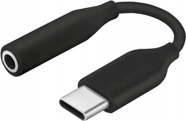 Samsungin USB-C-kuulokeliitäntäsovitin EE-UC10JUBEGWW - musta (EE-UC10JUBEGWW)
