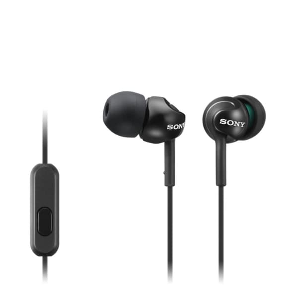 Sony MDR-EX110AP - In-ear høretelefoner - Sort