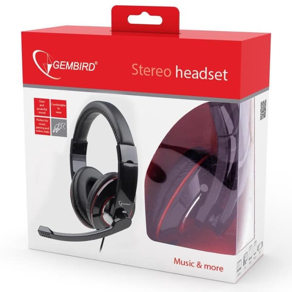 Gembird MHS-U-001 - USB-kuulokkeet mikrofonilla
