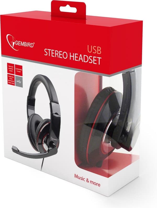 Gembird MHS-U-001 - USB-kuulokkeet mikrofonilla