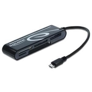 Delock Card Reader OTG Micro USB > 5 x slots til smartphones