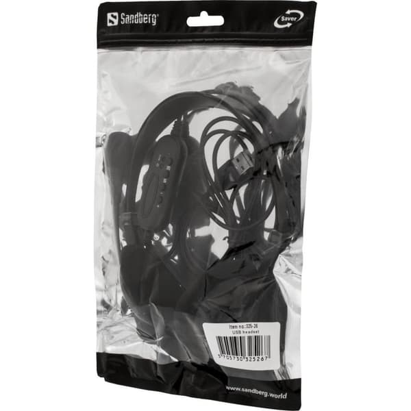 SANDBERG - Sandberg Saver USB-headset 5705730325267 - 32526