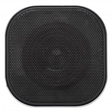 MANHATTAN Sound Science Metallic LED Bluetooth®-kaiutin Bluetooth 5.0, mikrofoni handsfree-toimintoon, säätimet, FM-radio, microSD-korttipaikka, musta