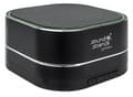 Pikkukuva 2 / 6: MANHATTAN Sound Science Metallic LED Bluetooth®-kaiutin Bluetooth 5.0, mikrofoni handsfree-toimintoon, säätimet, FM-radio, microSD-korttipaikka, musta
