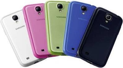 Samsung Protective Cover+ EF-PI950B - Bakskal till mobiltelefon - grön - för Galaxy S4