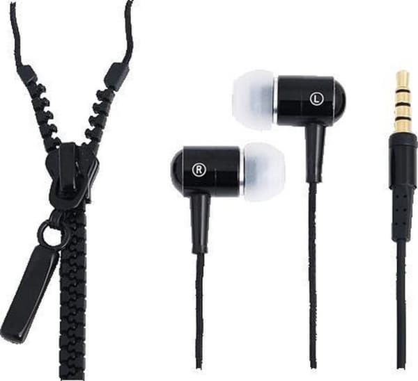 LogiLink HS0021 Svarta Intraaural In-ear hörlurar