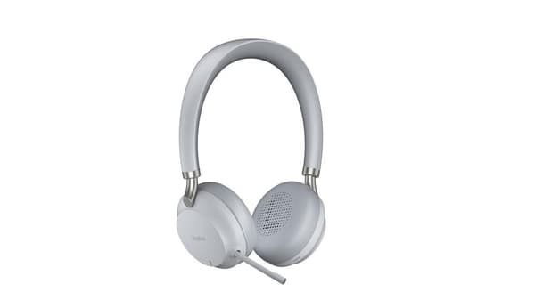 Yealink BH72 Lite Teams Hörlurar Trådlöst pannband Office/Call Center USB Type-A Bluetooth ljusgrå (1208602)