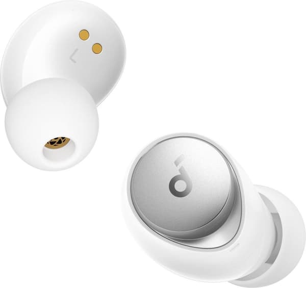 Soundcore Space A40-hörlurar True Wireless Stereo (TWS) In-ear-samtal/musik Bluetooth Vit