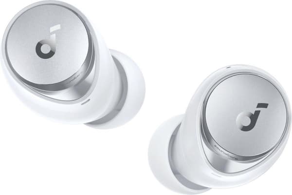 Soundcore Space A40-hörlurar True Wireless Stereo (TWS) In-ear-samtal/musik Bluetooth Vit
