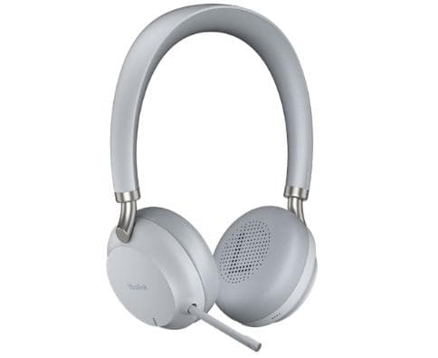 Yealink BH72 UC + Stander - Headset trådløst - USB Type-A - Bluetooth 5.2 - grå