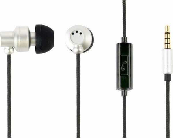 Gembird In-Ear öronproppar "Paris" silver