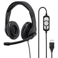 Miniatyrbild 1 av 7: Hama "HS-USB300" PC Office Headset, stereo, svart